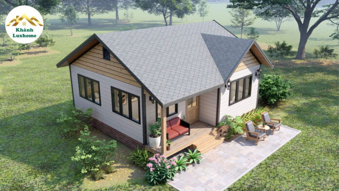 Alternative view of Charming Tiny House Design With Cozy Porch