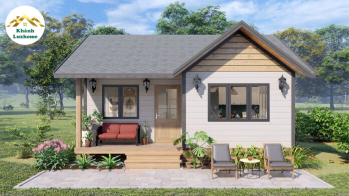 Charming Tiny House Design With Cozy Porch