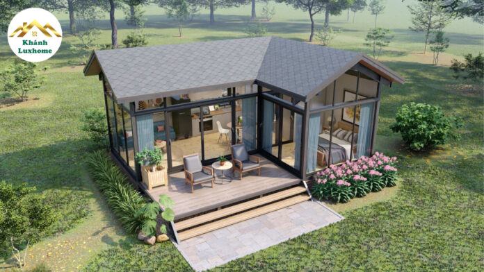 Alternative view of Elegant Tiny House Design