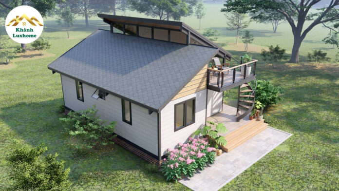 Alternative view of Small House MTD49