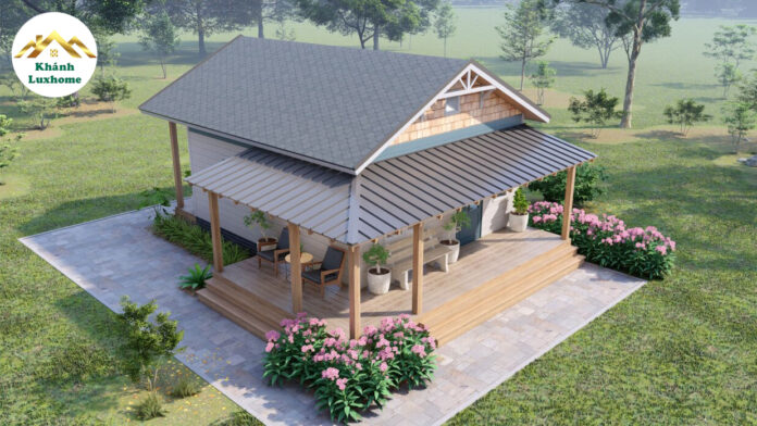 Alternative view of Small House MTD47