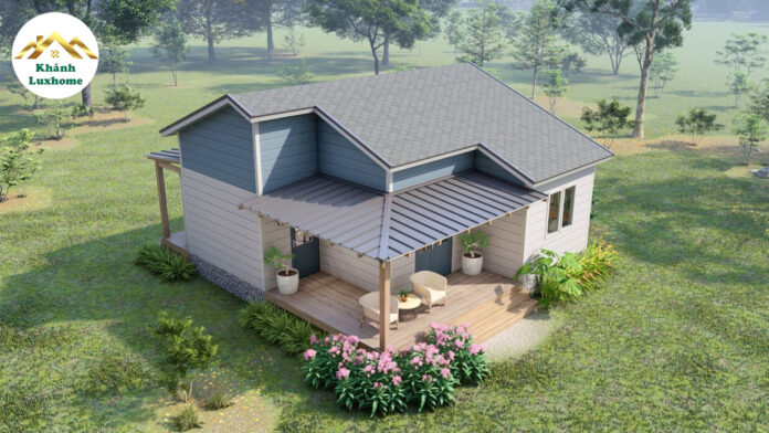 Alternative view of Small House MTD44