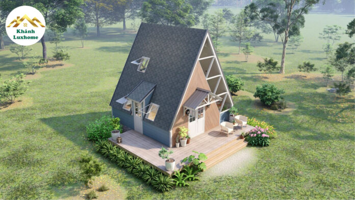 Alternative view of A Frame House MTD43