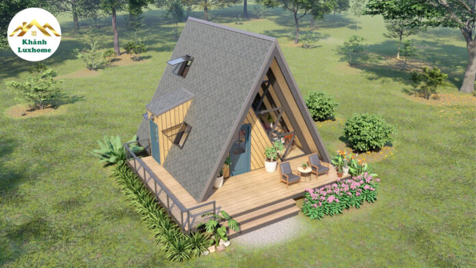 Alternative view of A Frame House MTD63